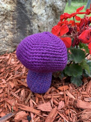 Amethyst Deceiver Mushroom Plush