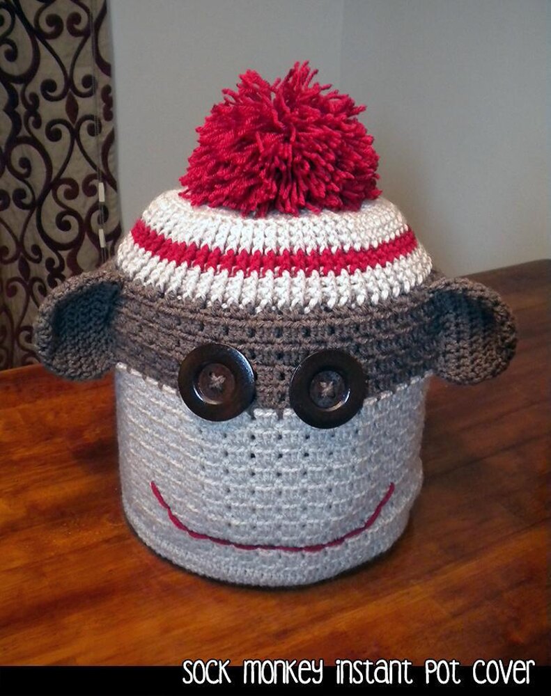 Crockpot Cover Crochet Pattern Slow Cooker Cover Small Kitchen