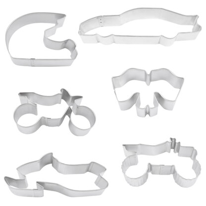R&M Racing Cookie Cutters Set of 6