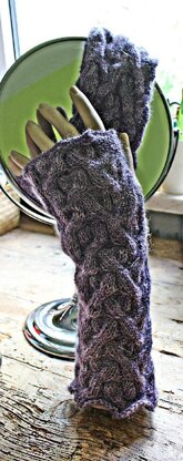 Lavender Mitts