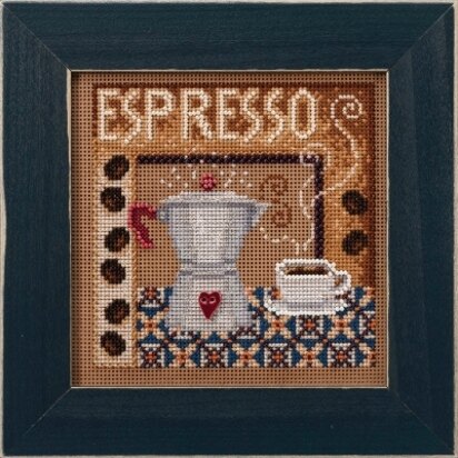 Mill Hill Espresso Cross Stitch Kit