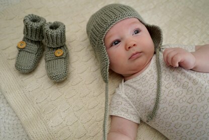 Brayden Hat and Bootees - Bc69