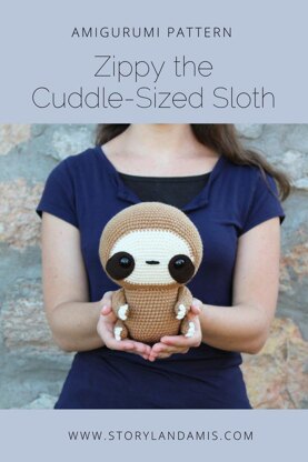 Cuddle-Sized Zippy the Sloth