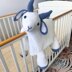 3in1 Farm Goat Baby Blanket