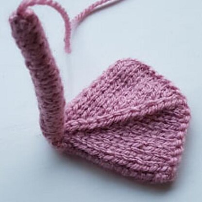 Knitted Black Necked Swan