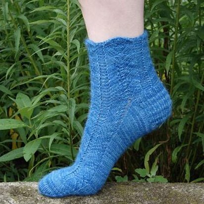 River of Life Socks - knitting pattern