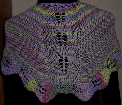 Azalea Leaves Shawl