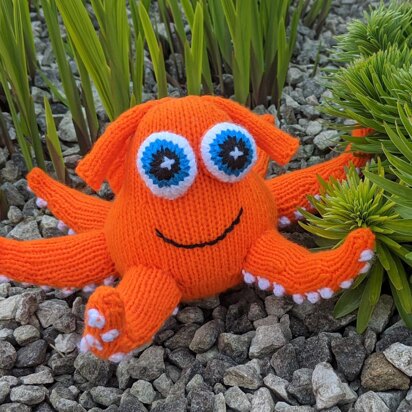 Hank the Octopus - knitting pattern