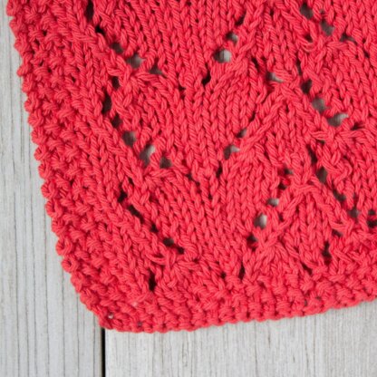 Lovely Heart Dishcloth