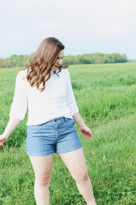 Summer Eyelet Top