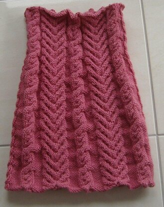 Penny - Girl’s 12ply cable skirt