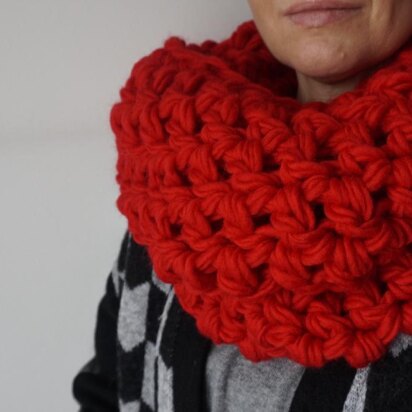 Super Chunky Infinity Scarf Pattern