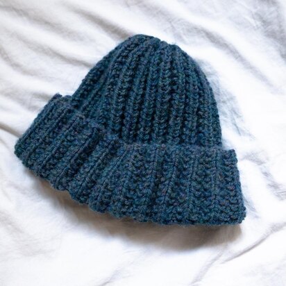 Seeded Rib Stitch Beanie