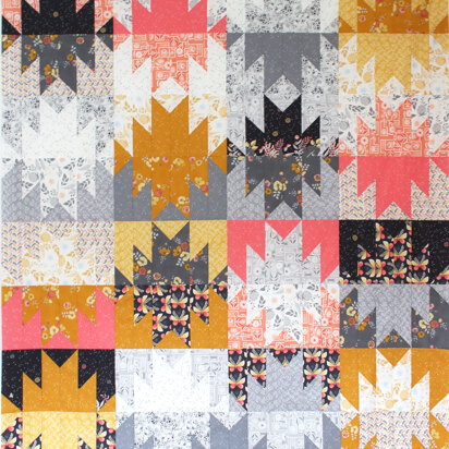Michael Miller Fabrics Giant Peeks Quilt - Downloadable PDF