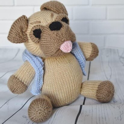 Pug - knitting pattern