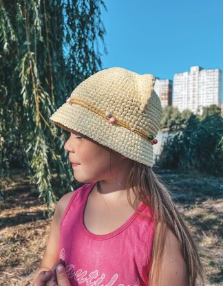 Bucket hat with ears