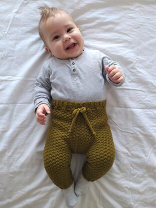 Mossy Baby Pants and Cardigan | 0-24 months