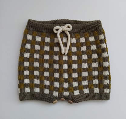 Gingham Baby Bloomers and Romper | 0-24 months