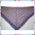 Jocasta Heirloom 4ply Lace Yarn Shawlette Shawl Wrap Warmer by Adel Kay