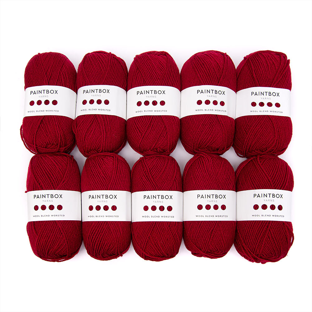 Paintbox Yarns Wool Blend Worsted 10 Ball Value Pack - view 2