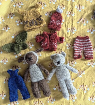 Segenet, Kiara & Youyou toy pattern