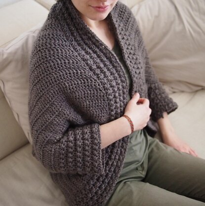 Heartland shrug sweater