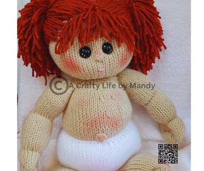 Baby Helen - The Woollie Dolls Softies