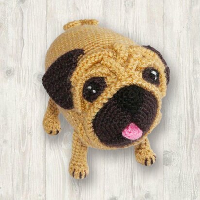 Dog Puppy Pug Crochet Pattern