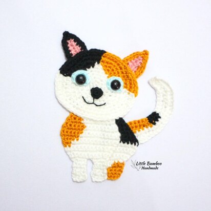 Japanese Bobtail Cat Applique