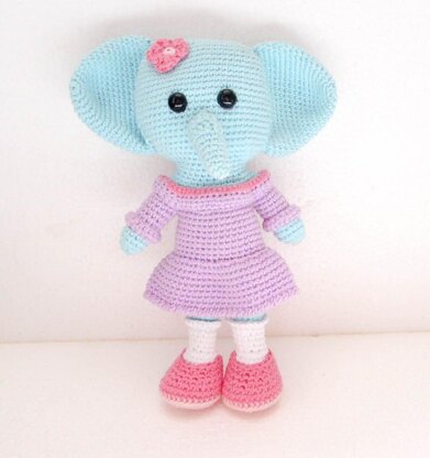 Amigurumi Animals Lion Zebra Elephant