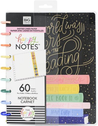 The Happy Planner Notebook W/60 Sheets - Bookish