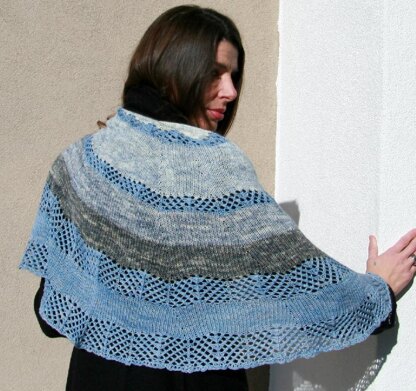 Crevasse Redux Shawl