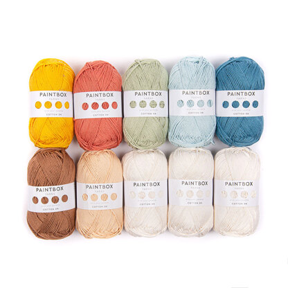 Paintbox Yarns Cotton DK 5 Ball Value Pack