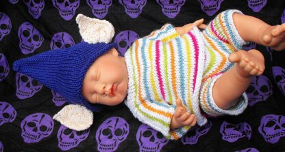 Baby Big Ears Purple Pixie Hat
