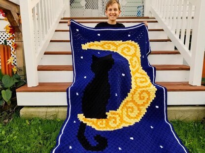 Crescent Moon Blanket