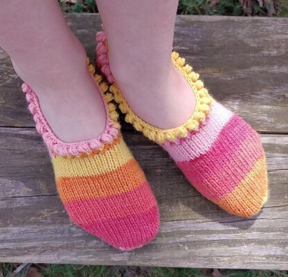 Bobbly Slippers