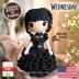 Wednesday Addams amigurumi doll