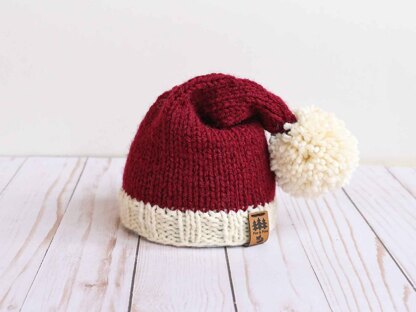 Classic Santa Stocking Cap Hat