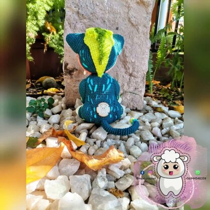 Amigurumi Mechones, Gato los Croods