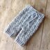 Diagonal Spike Stitch Baby Pants