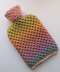 Rainbow Stripes Hot Water Bottle Cover