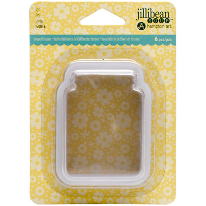 Hampton Art Jillibean Soup PVC Card Shakers 6/Pkg - Jar