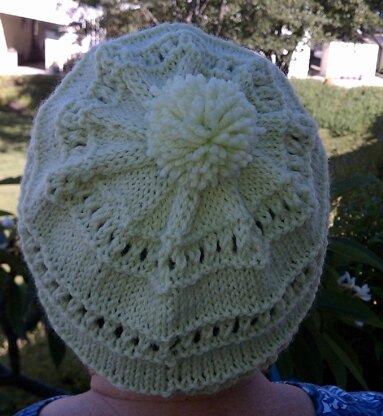 Green Lacy Ridge Hat