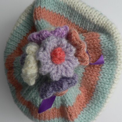 SWEET BOUQUET Beanie