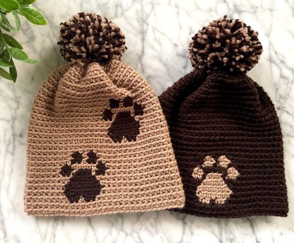 Puppy Paw Beanie