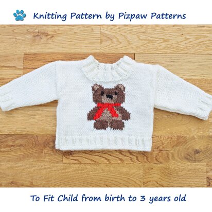 Jumper with Teddy Bear Motif (23)