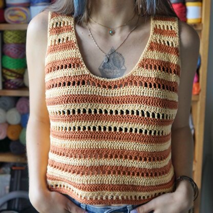 Sol Striped Tank Top