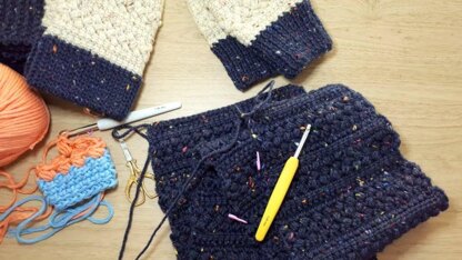 Cozy Cool Beans Fingerless Gloves