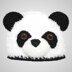 Furry Panda Bear Hat