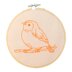 Cotton Clara Robin Embroidery Kit - 16cm 